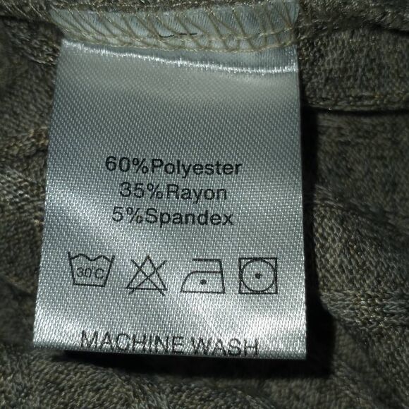 Laolasi Beige Turtleneck Bodysuit Sz.2XL EUC Runs Small. - Picture 6 of 7